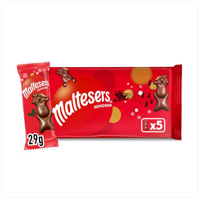 Maltesers 5 x 29g Reindeers Multipack Chocolate Bars
