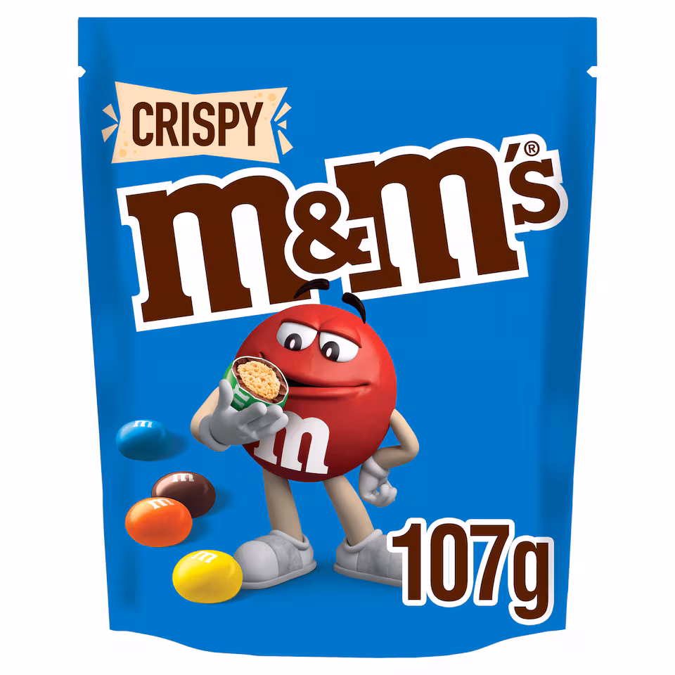 M&M's Crispy Milk Chocolate Bites 107g