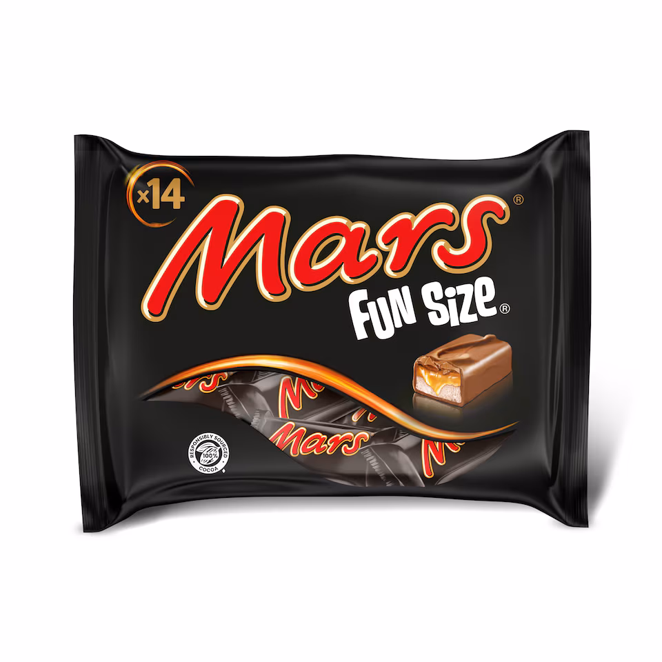 Mars 14 Fun Size Milk Chocolate Bars 275g