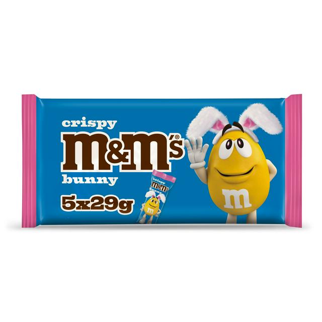 M&M's 5 x 29g Chocolate Crispy Easter Bunny Multipack 145g