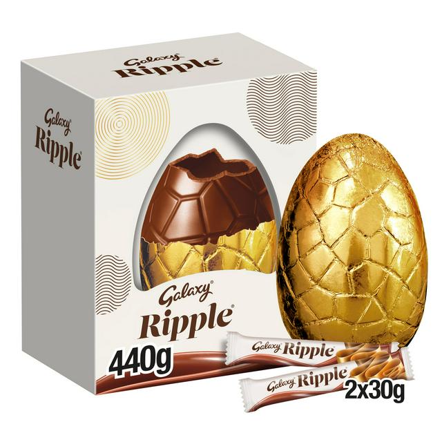 Galaxy Extra Large Chocolate Ripple Easter Egg 440g