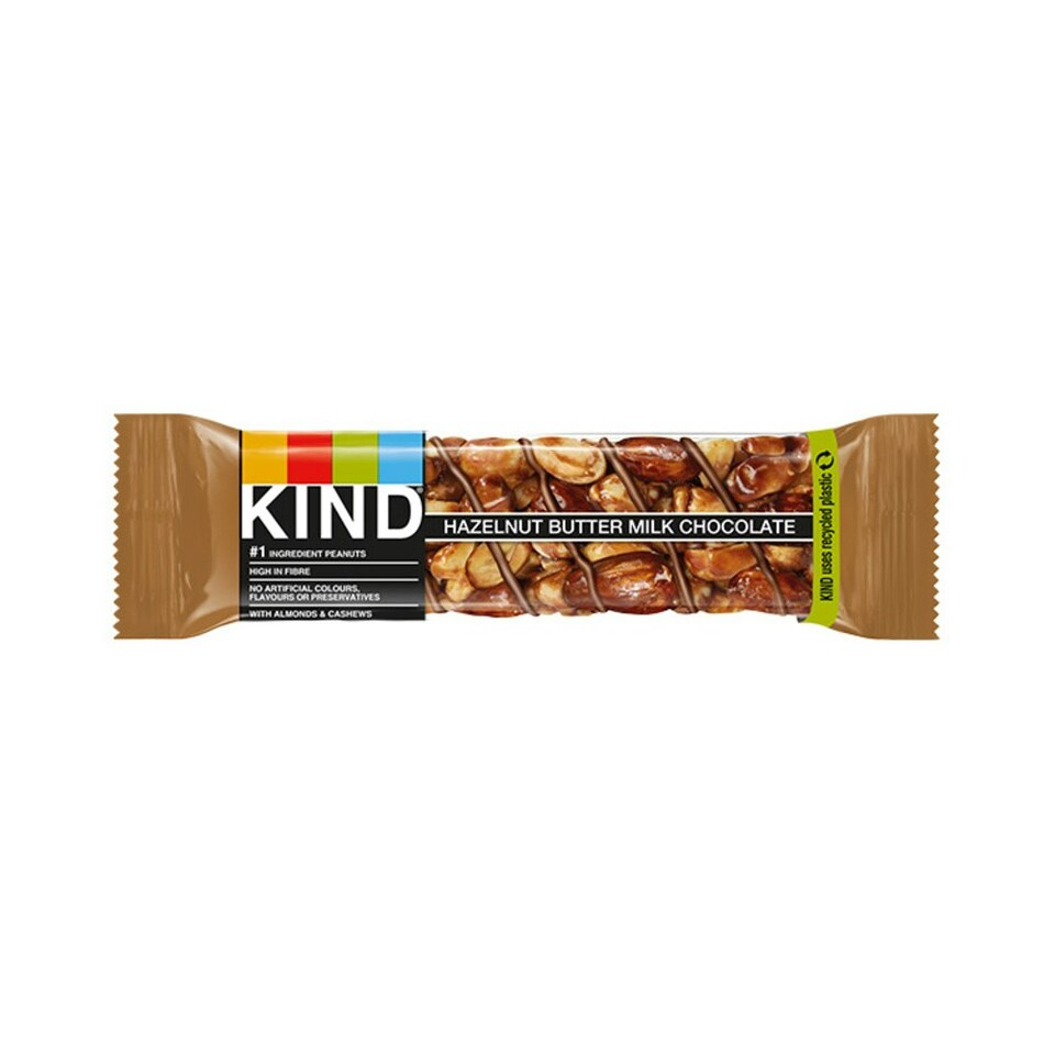 Kind Bars Hazelnut Butter Milk Chocolate 40g x 12