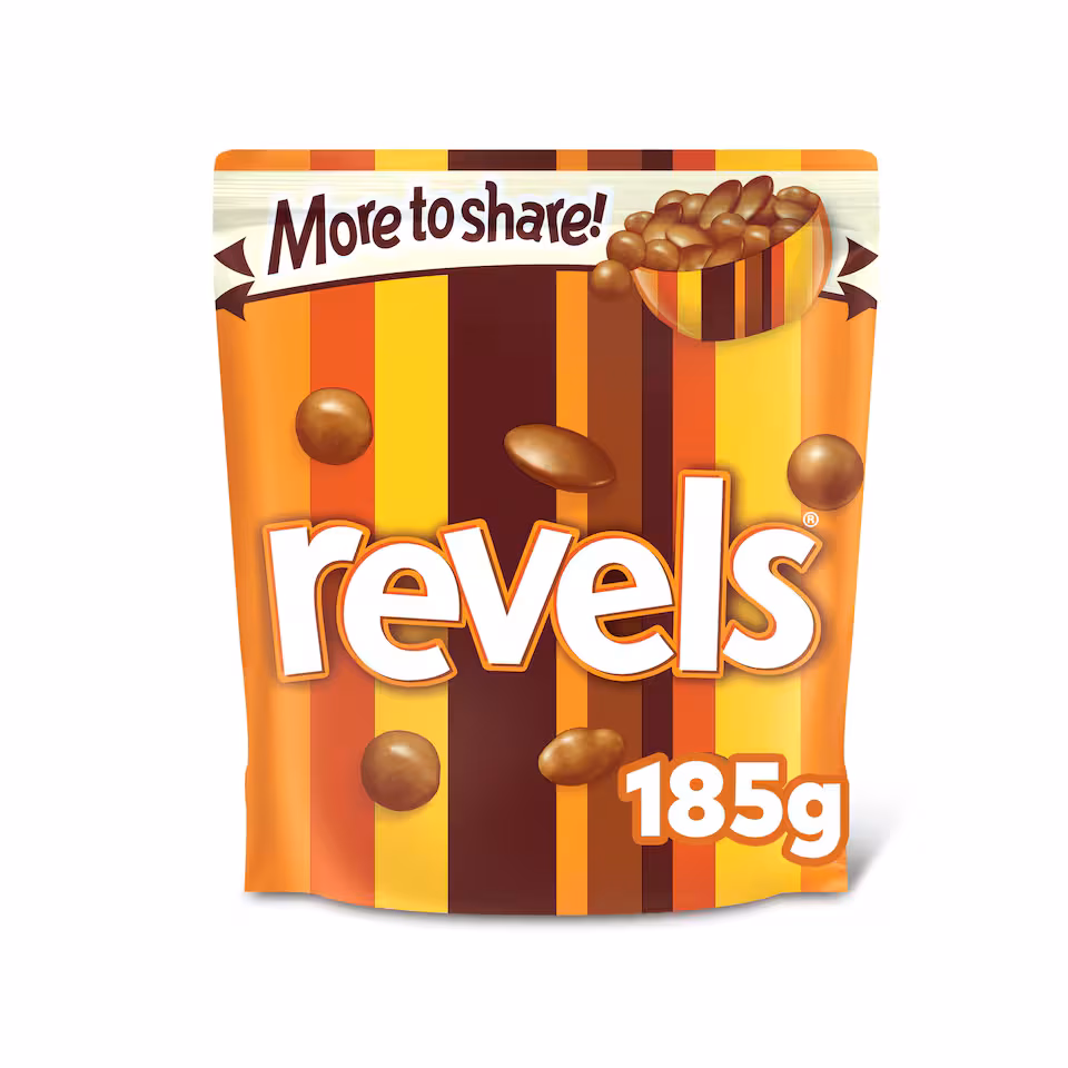 Revels Milk Chocolate Pouch Bag 185g