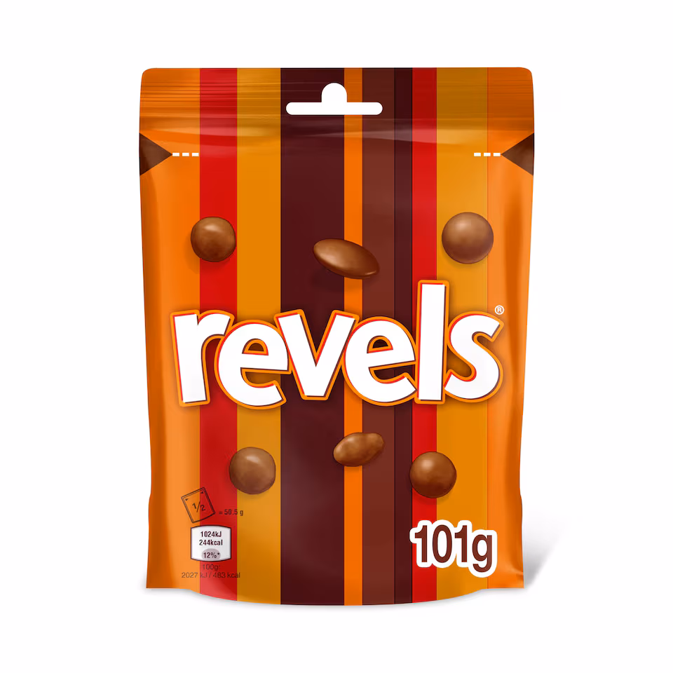 Revels Milk Chocolate Bag Pouch 101g