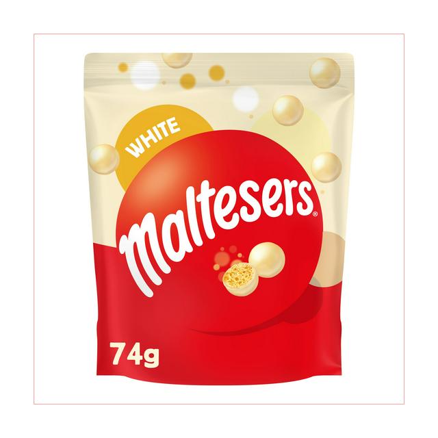 Maltesers White Chocolate & Honeycomb Pouch 74g