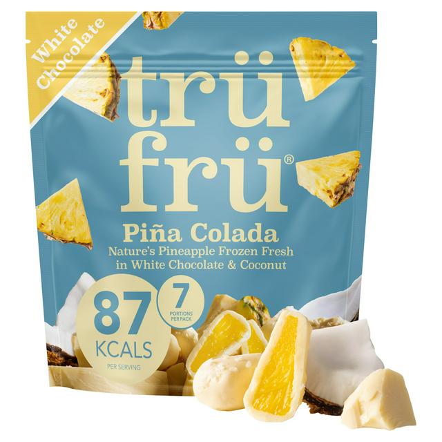 trufru Pina Colada in White Chocolate & Coconut 200g