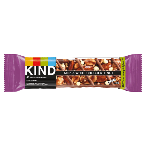 Kind Milk & White Chocolate Nut 40g