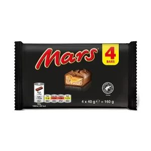Mars Caramel Multipack Chocolate Bars 4 x 40g