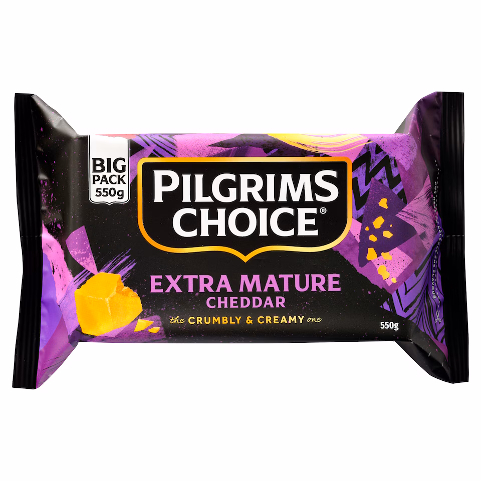 Pilgrims Choice Extra Mature Cheddar 550G