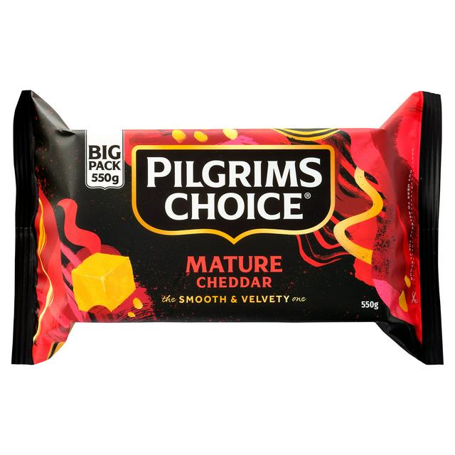 Pilgrims Choice Mature Cheddar Cheese 550g