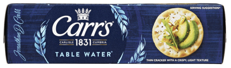 Table Water Crackers 125g Carr's
