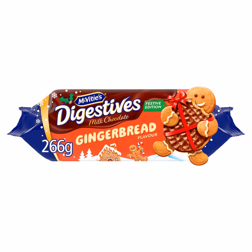 McVitie's Digestive Milk Chocolate Gingerbread 266g