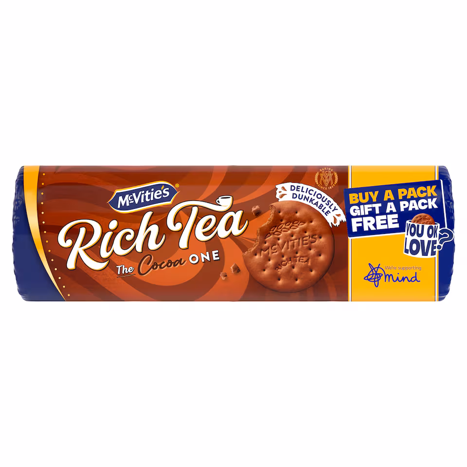 McVitie's Rich Tea Cocoa Biscuits 300g