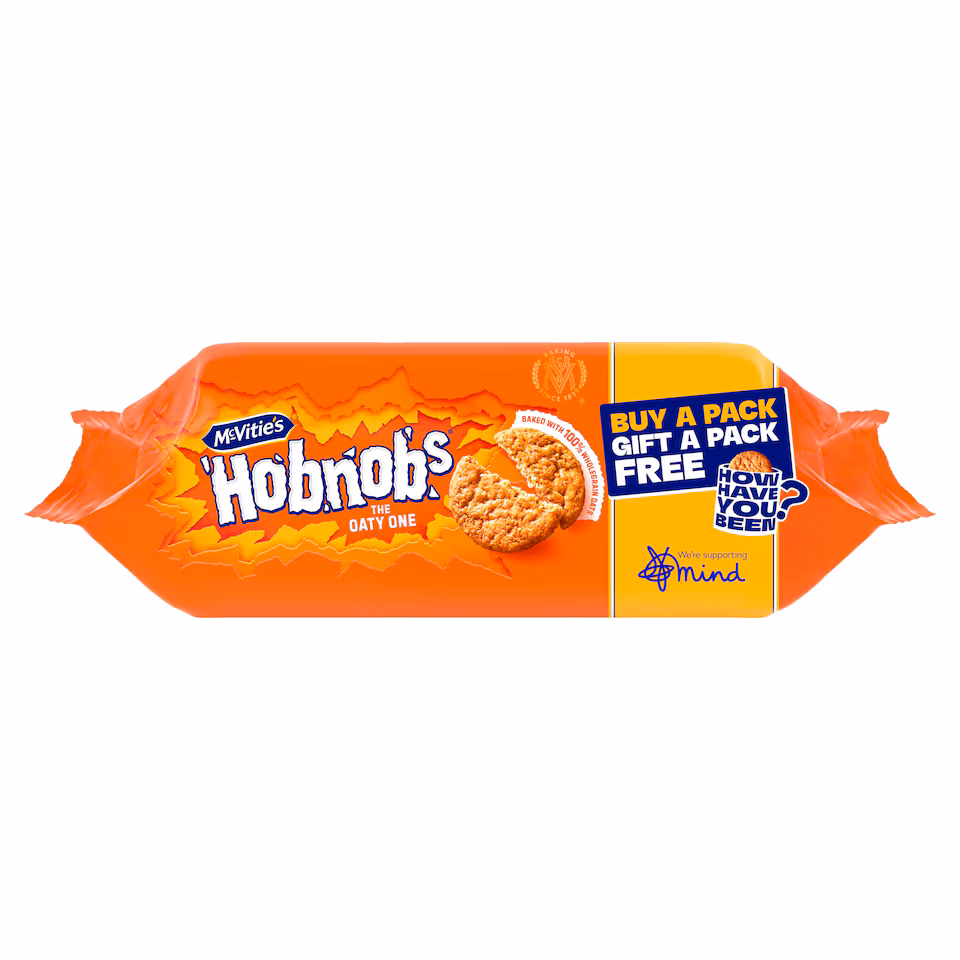 McVitie's Hobnobs Biscuits The Oaty One 255g