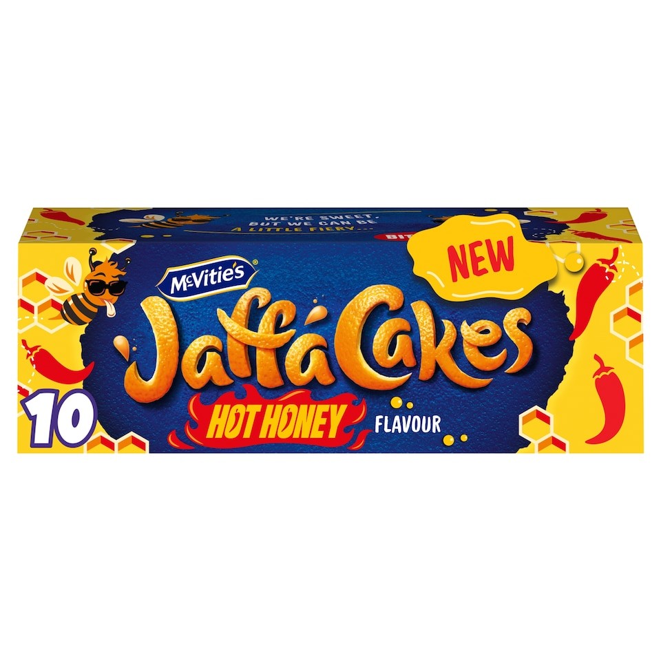 McVitie's Jaffa Cakes - Hot Honey Flavour 10 Pack
