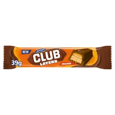 McVitie's Club Layers Orange 39g