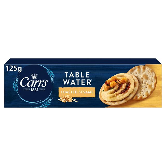 Carr's Table Water Toasted Sesame 125g