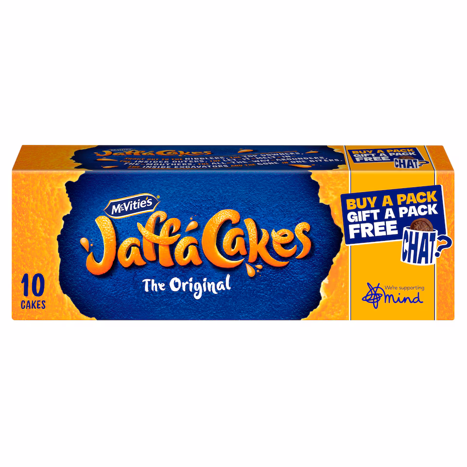 McVitie's Jaffa Cakes Original Biscuits 10 Pack 110g