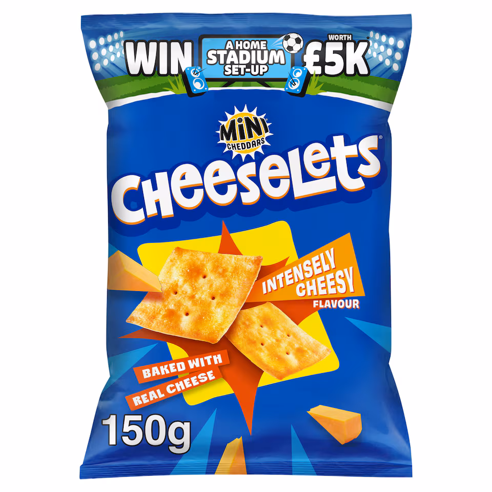 MINI CHEDDARS Cheeselets Intensely Cheesy Flavour 150g