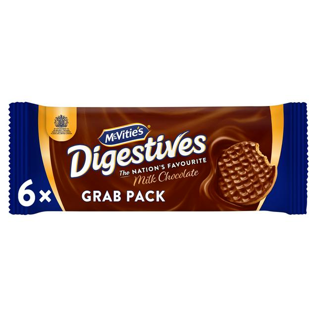 McVitie's 100g Milk Chocolate Digestive Biscuits