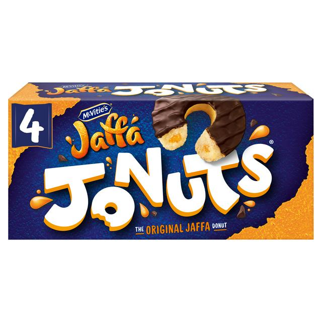 McVitie's Jaffa Cakes Original Jonuts Biscuits Multipack 4x43g