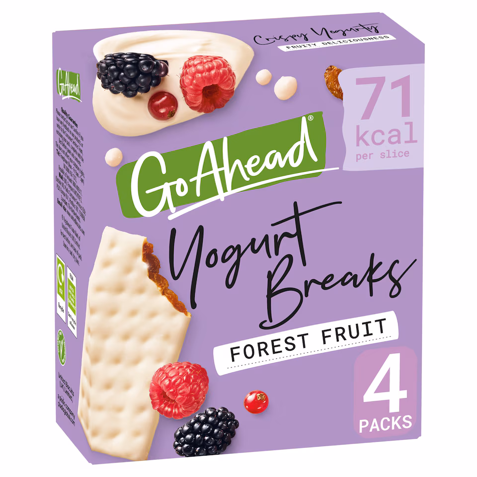 Go Ahead Yogurt Breaks - Forest Fruit 4 x 35.5g