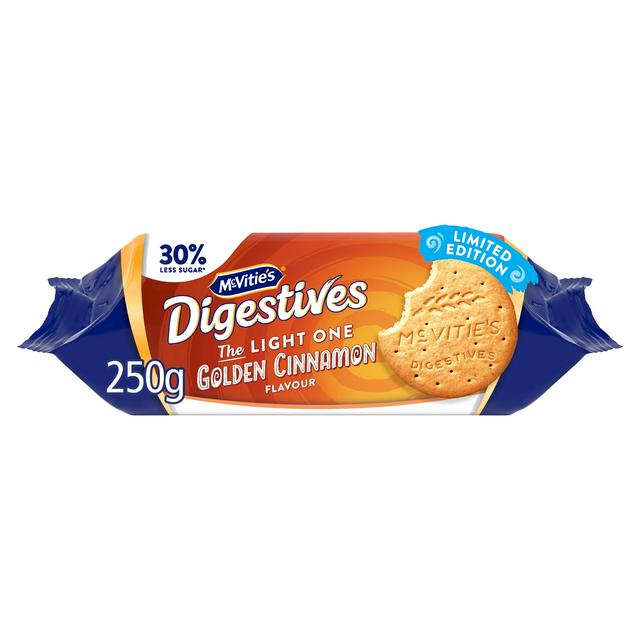 McVitie's 250g the Light One Cinnamon Digestive Biscuits