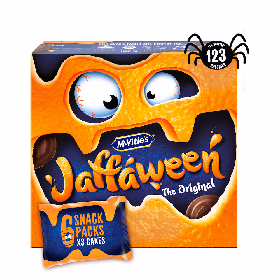 McVitie's The Original Jaffa Cakes Snack Packs 6 x 3 Pack