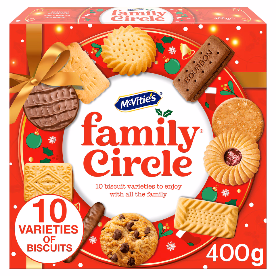 Mcvitie's Family Circle Biscuit Assortment 400G
