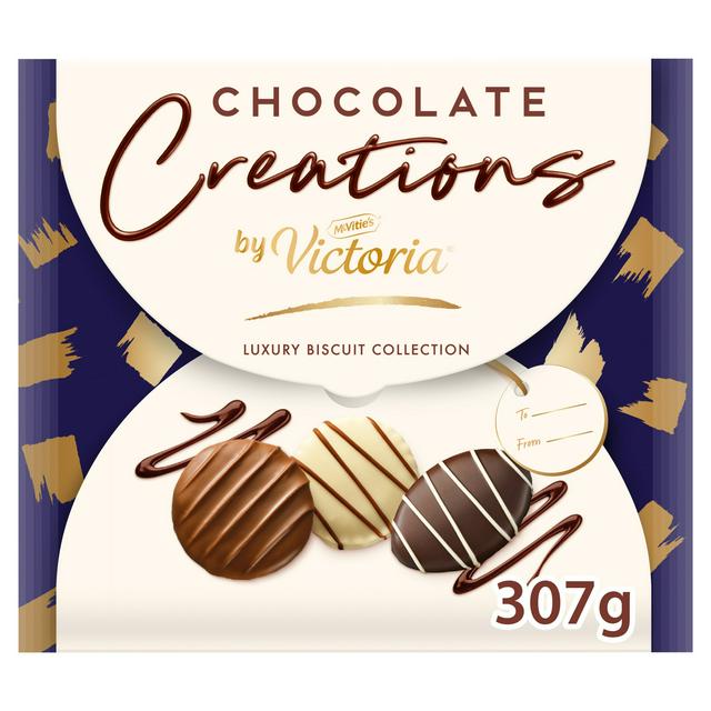 McVitie's Victoria Chocolate Creations Luxury Biscuits Collection Variety x8 307g