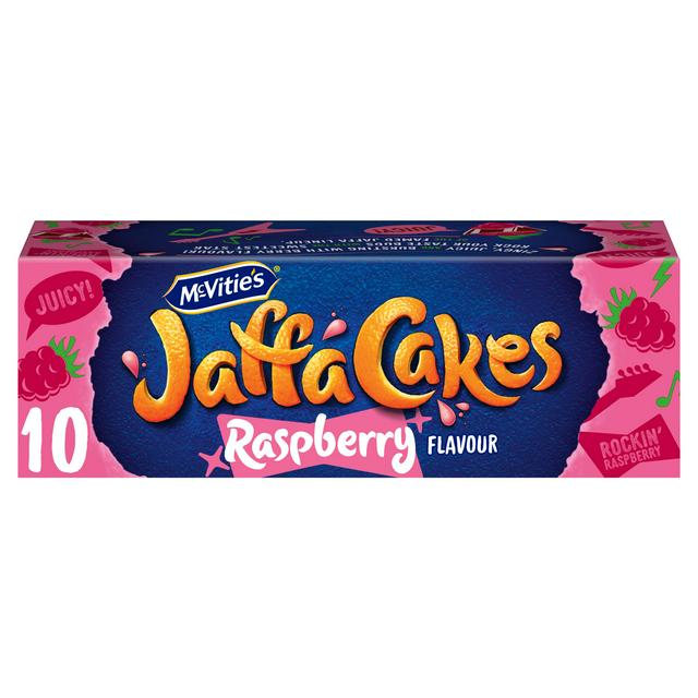 McVitie's Jaffa Cakes Original Raspberry Flavour Biscuits x10 110g