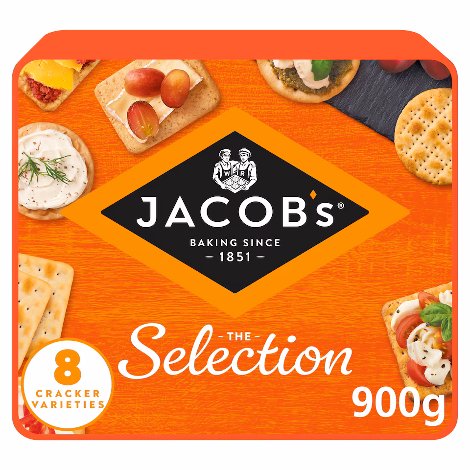 Jacobs Biscuits For Cheese Tub 900G