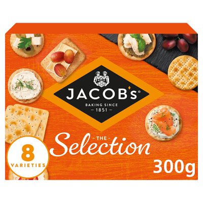 Jacob's Crackers Biscuits for Cheese Selection