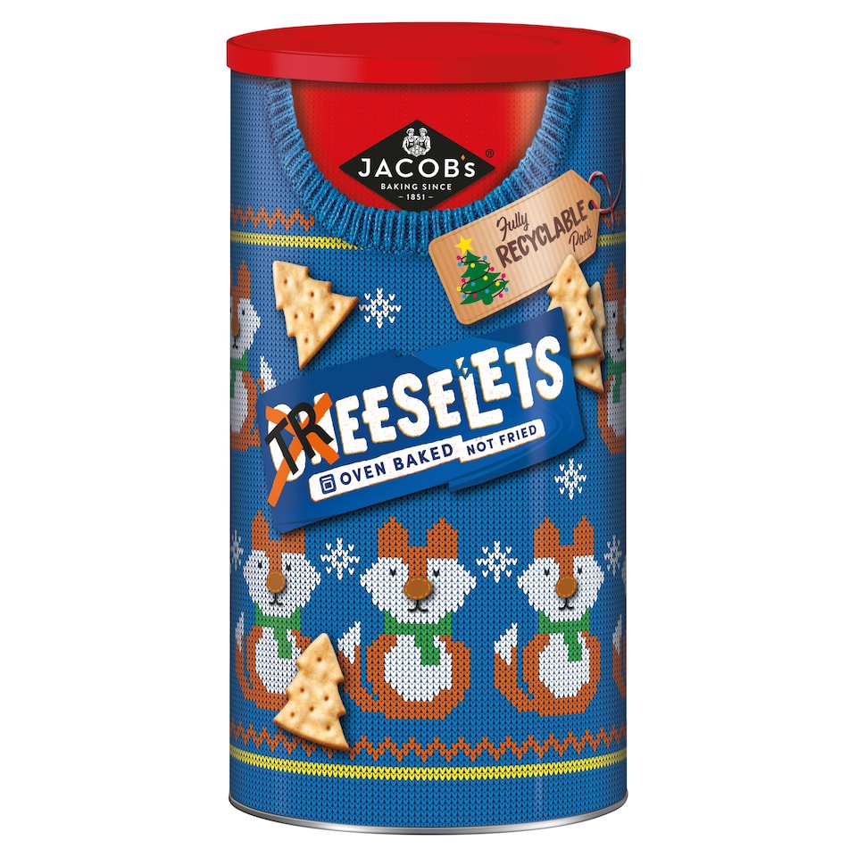 Jacobs Cheeselets Christmas Caddy 280G