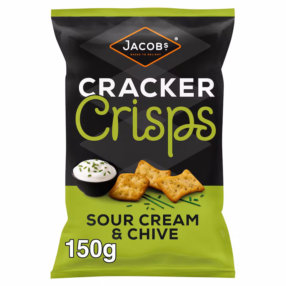 Jacobs Cracker Sour Cream & Chive 150 G