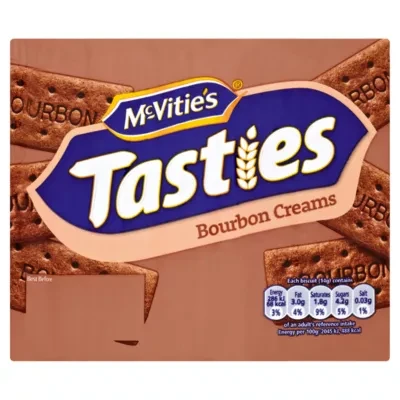McVitie's Tasties Bourbon Cream Biscuits 300g