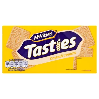 McVitie's Tasties Custard Cream Biscuits 300g