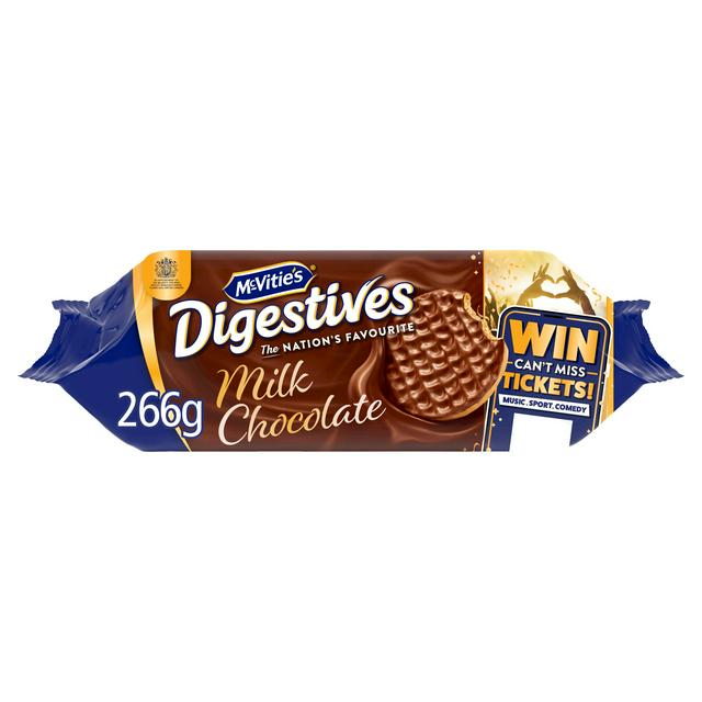McVitie's Milk Chocolate Digestives Biscuits 266g