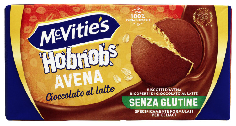Hobnobs Havrekjeks Sjokolade Gl.Fri 150g Mcvitie's