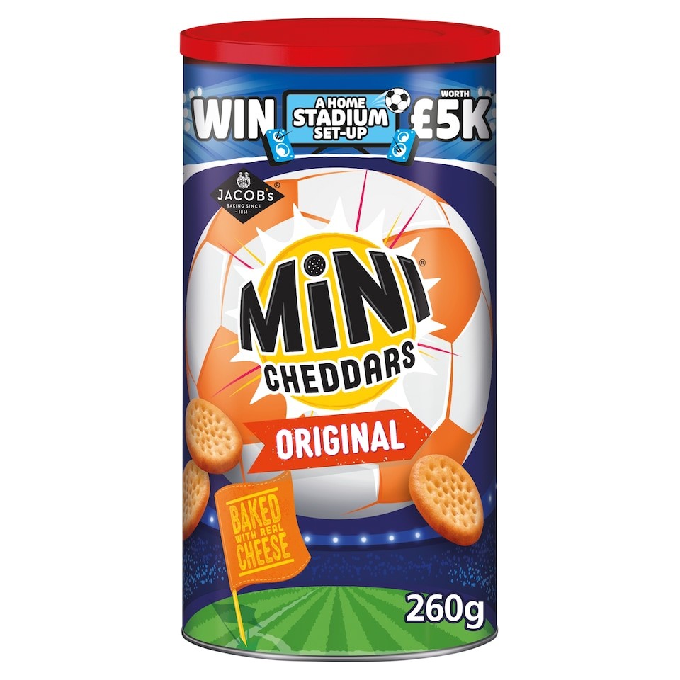 Jacob's Mini Cheddars Original 260g