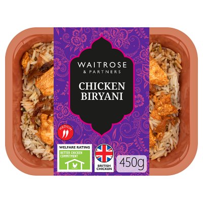Waitrose Indian Chicken Biryani for 1