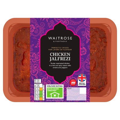 Waitrose Indian Chicken Jalfrezi Curry for 2