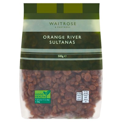 Waitrose Orange River Choice Sultanas
