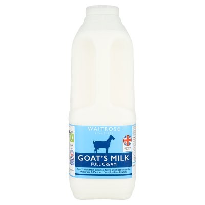 Waitrose Full Cream Goats Milk