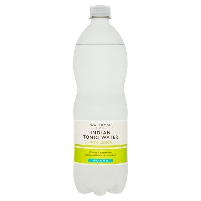 Waitrose Indian Tonic Water with Lemon Sugar Free