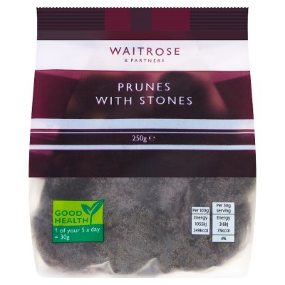 Waitrose Prunes with Stones