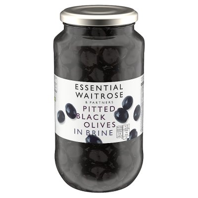 Essential Pitted Black Olives