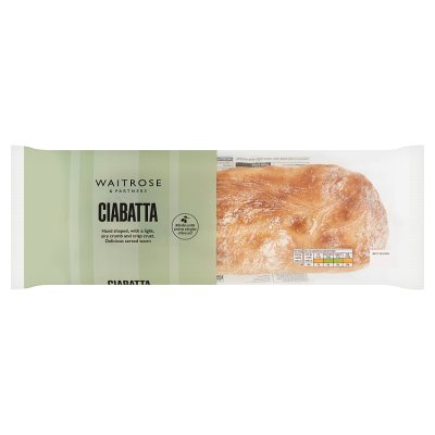 Waitrose Plain Ciabatta