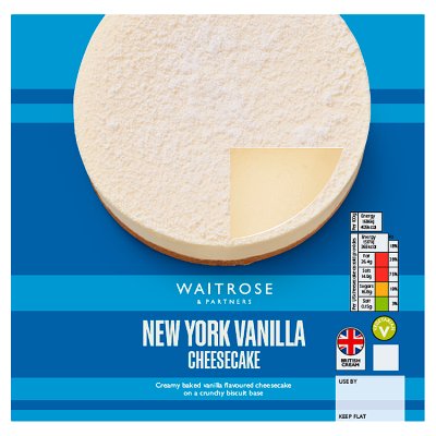 Waitrose New York Vanilla Cheesecake