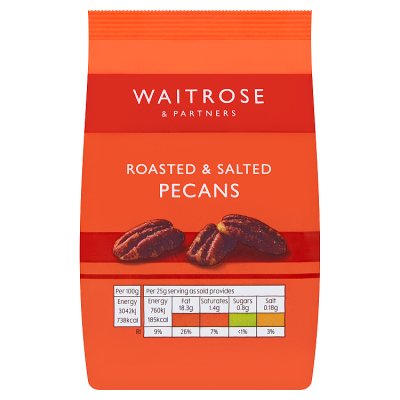 Waitrose Roasted Salted Pecans
